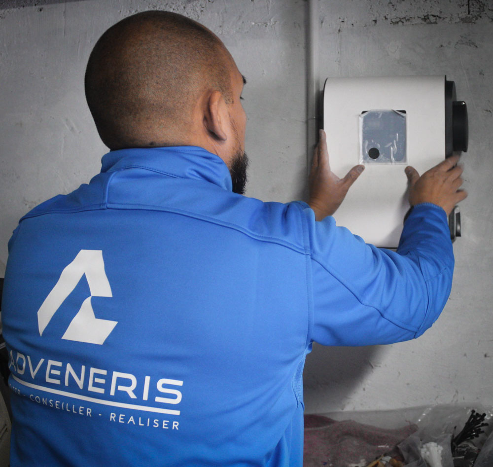 installation borne de recharge electrique garage