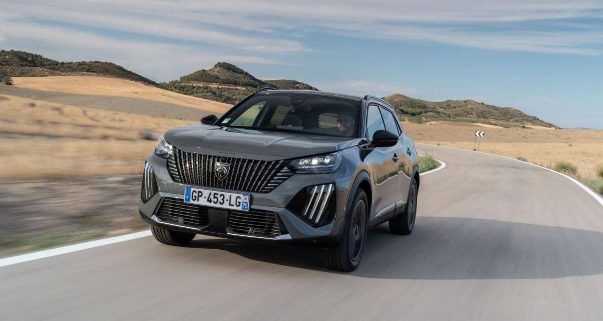 Temps de recharge pour une Peugeot e-2008 électrique